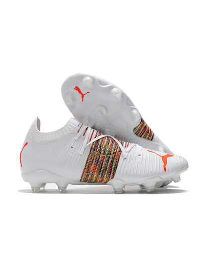 Кроссовки Puma Future FG AG White Red Blast