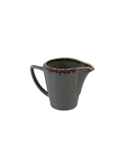 Молочник 150 мл фарфор цвет тёмно-серый