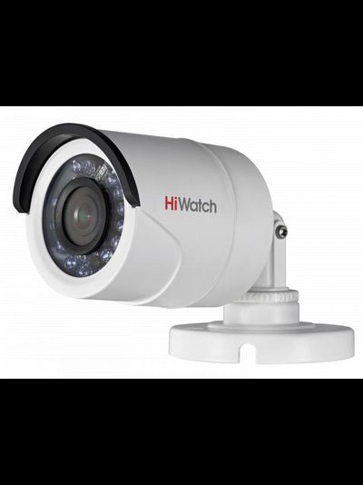 Уличная цилиндрическая HD-TVI видеокамера DS-T200 (2.8мм) с ИК-подсветкой до 20м /HiWatch™/