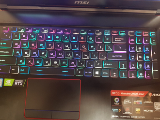 MSI GE63 RAIDER RGB 8SE-234RU ( 15.6 FHD IPS 144Hz I7-8750H RTX2060(6Gb) 16Gb 1Tb + 256SSD )