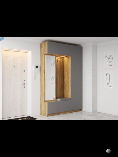 Бостон прихожая модульная ЛДСП