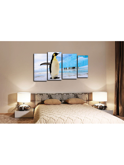 Модульная картина "Великолепный пингвин"