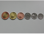 Набор монет Чехии. 6 шт.