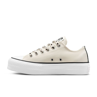 КЕДЫ CONVERSE ALL STAR LIFT PLATFORM POLKA DOTS БЕЛЫЕ НИЗКИЕ НА ПЛАТФОРМЕ