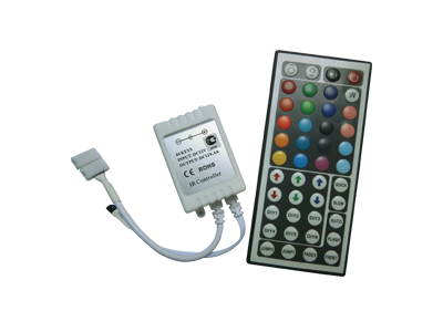 Контроллер для светодиодных RGB лент  Ecola 72W 12V 6A c большим ИК пультом CRL072ESB