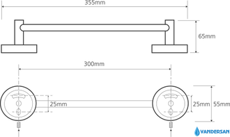 Полотенцедержатель Bemeta Omega 104104012