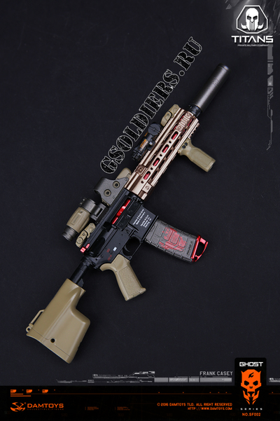 Коллекционная фигурка 1/6 GHOST SERIES - TITANS PMC - Frank