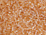 Miyuki Delica DB100 светлый янтарь, прозрачный радужный Orange Shade 5 гр.