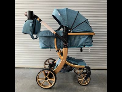Детская коляска 2 в 1 Darex Морская волна