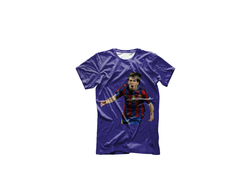 Футболка Лионель Месси, Lionel Messi с полной запечаткой №7