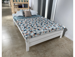 Кровать ВИКИ  двуспальная 140х200 см (белая)