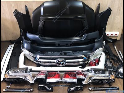 Полный рестайлинг Toyota Land Cruiser 200 из 2007-2015 в 2021 (Максимальный)