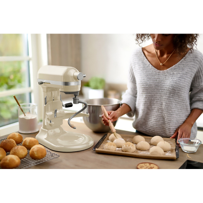 Миксер KitchenAid, Artisan, чаша 5,6 л., кремовый, 5KSM60SPXEAC
