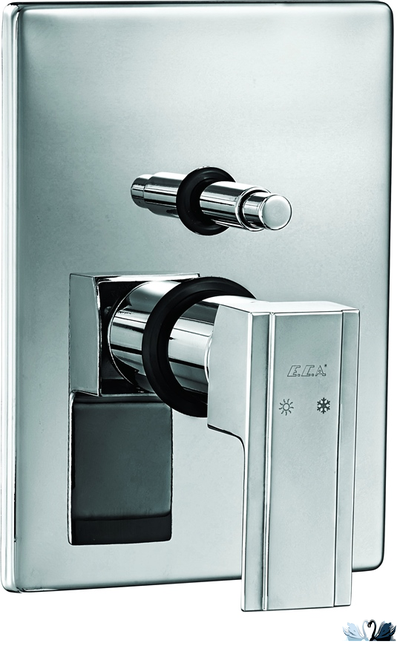 Смеситель ECA Elegant 102101125 для душа встраиваемый, комплект внутренней и наружной частей