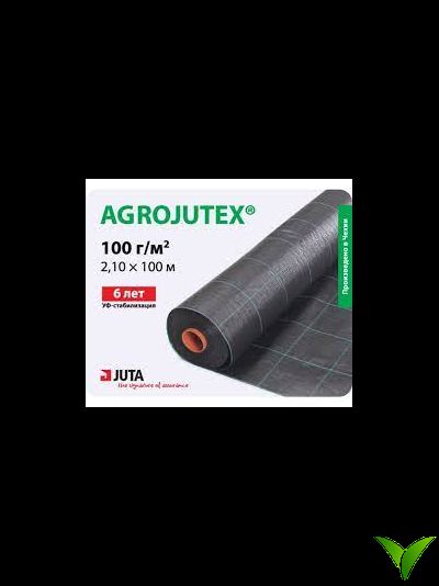 Агроткань застилочная Agrojutex 100 г/м2 ЧЕРНОГО цвета