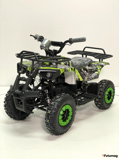 Квадроцикл GreenCamel Gobi K32 (30Ah 36V 800W R6 Цепь) зеленый экстрим