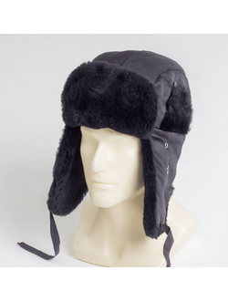 Шапка-ушанка Норд  со слуховыми отверстиями