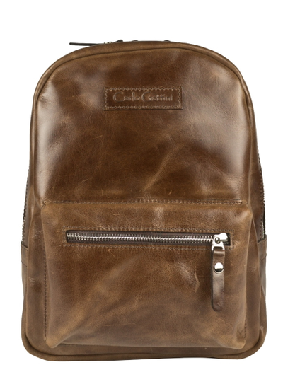 Женский кожаный рюкзак Anzolla cognac (арт. 3040-03)