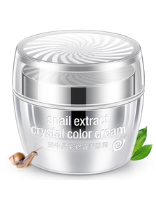 Кристальная основа под макияж с экстрактом улитки Rorec Snail Extract Crystal Color Cream 50гр оптом