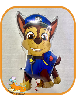 Фольгированный воздушный шар с гелием гончик Щенячий патруль