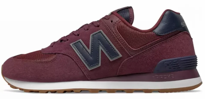 New Balance 574 Classic Dark Red Blue