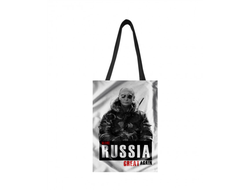Сумка-шоппер вертикальная Путин, Россия №42