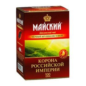 Чай Майский корона российской империи листовой 100 г.
