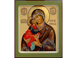 Донская. Икона Пресвятой Божией Матери. Рукописная икона.