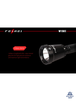 Фонарь подводный FEREI W158IIB 2060Lm желтый