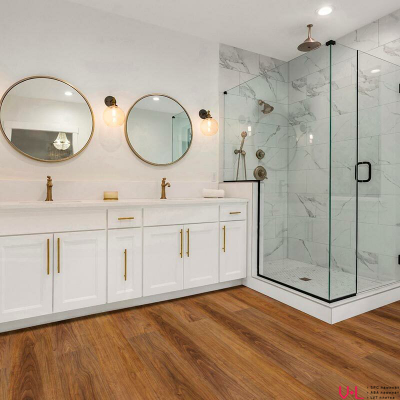 Кварцвиниловая плитка My Step Aqua LVT Орех Тела MSAG02 43 класс толщина 2.5 мм с фаской клеевая 3.48 м2