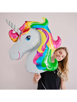Фольгированный Шар - Единорог