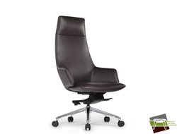 Кресло Spell A1719 Тёмно-коричневый (3072) натуральная кожа