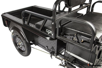 Грузовой электротрицикл Rutrike D1 1200 60V900W черный