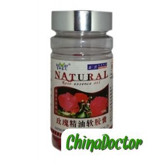 Капсулы с розовым маслом NATURAL для женщин