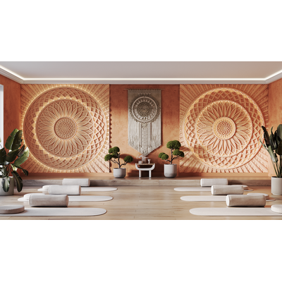 Панно гипсовое SHANGRILA артикул SPN11