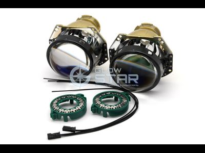 Биксеноновая линза Aozoom Hella 3r Gold Premium MT88