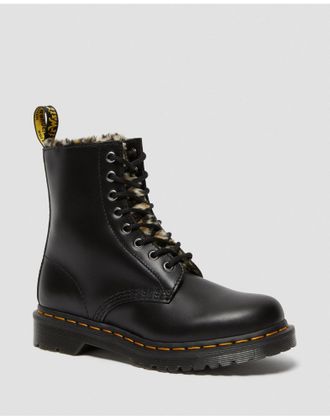 Leopard doc martens on sale