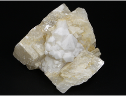 Кальцит, Кварц молочный, Россия, Дальнегорск (94*87*75 мм, 635 г) №26040