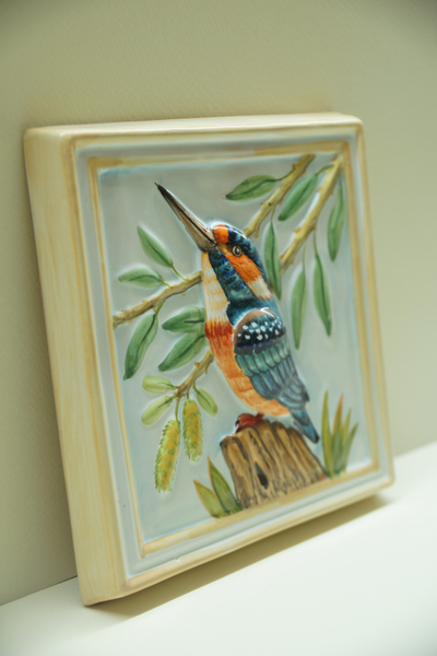 Зимородок (панно)