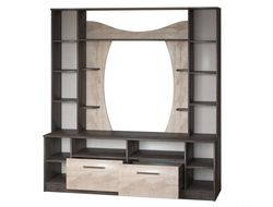 Гостиная ПРИМА-2 - Центральная секция Ясень анкор/Дуб сакраменто