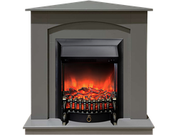 Угловой электрокамин Скандинавия GR с очагом Fobos