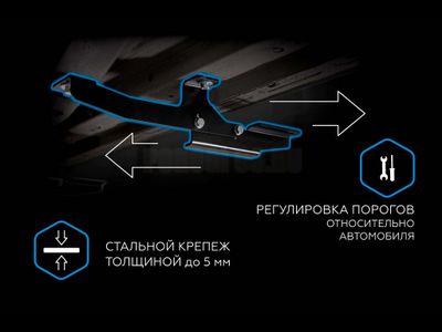 Пороги на Mitsubishi L-200 (2015-…) Start