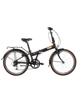 Велосипед складной NOVATRACK VORTEX 24 2024 Черный