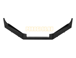 Передний силовой бампер без дуг серии Трофи Mitsubishi Pajero Sport II 2008-2013 (02.121.05)