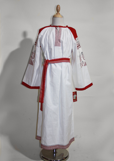 Рубаха славянская девичья, 4-10 лет