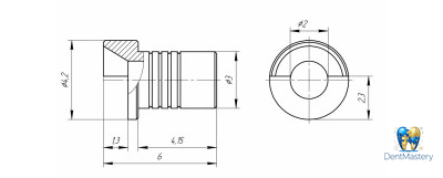 Втулка для пилотного сверления Ø2.0 мм Biohorizons