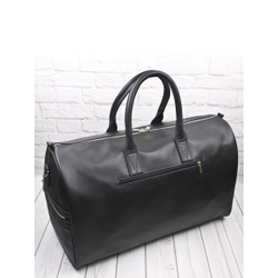 Кожаная дорожная сумка Caspoli Premium black (арт. 
4040-51)