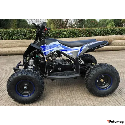 Детский квадроцикл Motax GEKKON 90cc Бензиновый Черно-синий