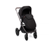 Коляска 3в1 Peppy Monaco Thermo 2026, Black / Черный рама Коричневая (Rise)