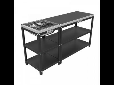 Стол разделочный с мойкой 500